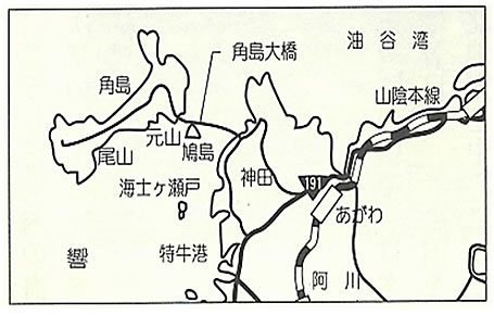角島周辺図